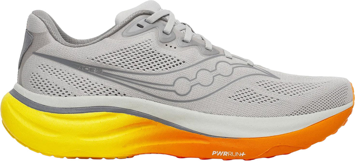 Saucony Men's Ride 19 Running Shoes - Grey