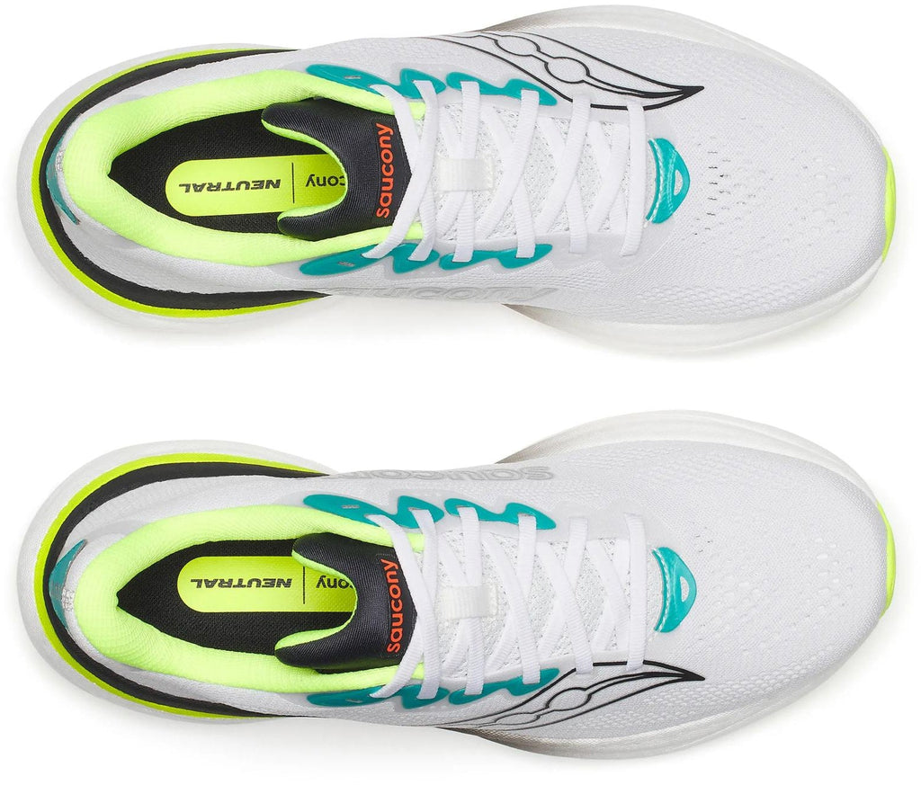 Saucony Men's Ride 19 Running Shoes - White