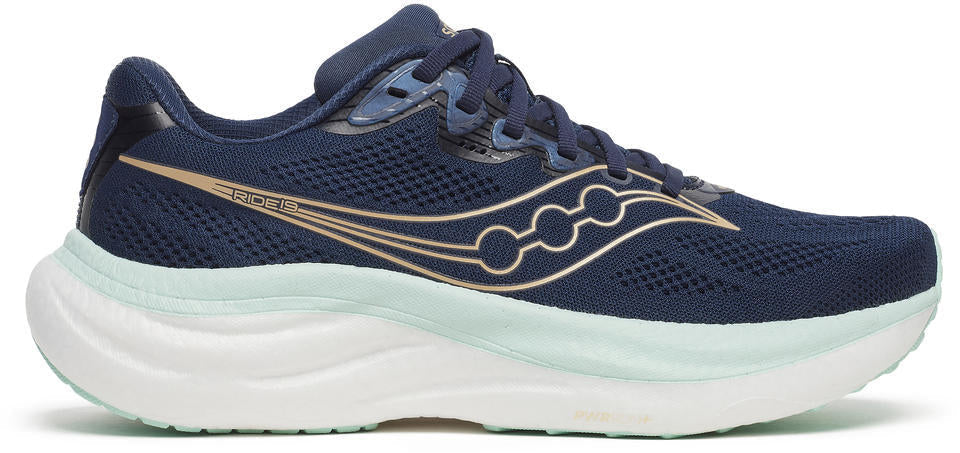 Saucony Women's Ride 19 Running Shoes - Blue