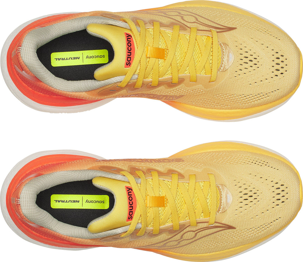 Saucony Men's Ride 19 Running Shoes - Yellow