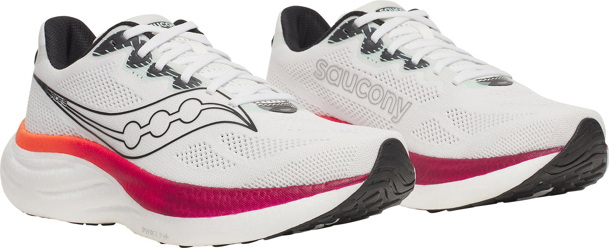 Saucony Men's Ride 19 Running Shoes - White