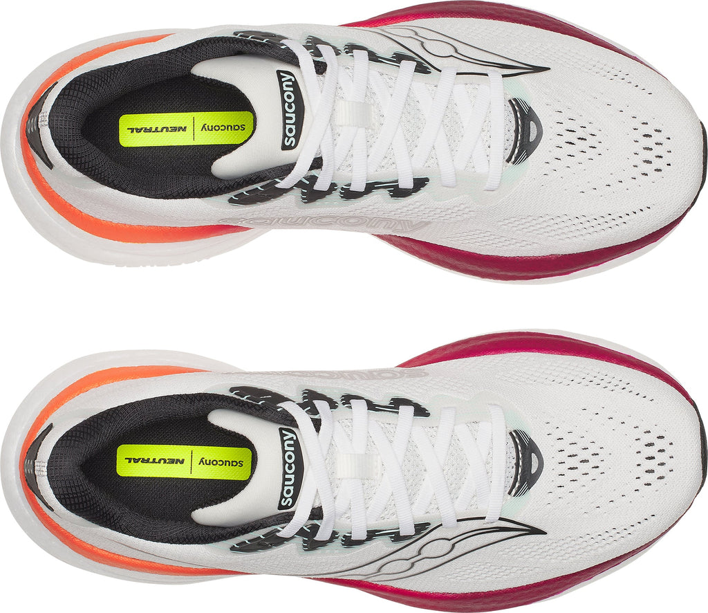 Saucony Men's Ride 19 Running Shoes - White