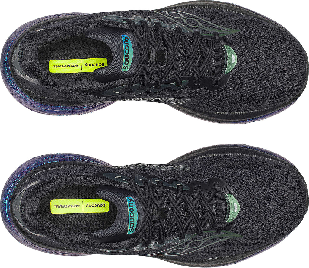 Saucony Men's Ride 19 Running Shoes - Black