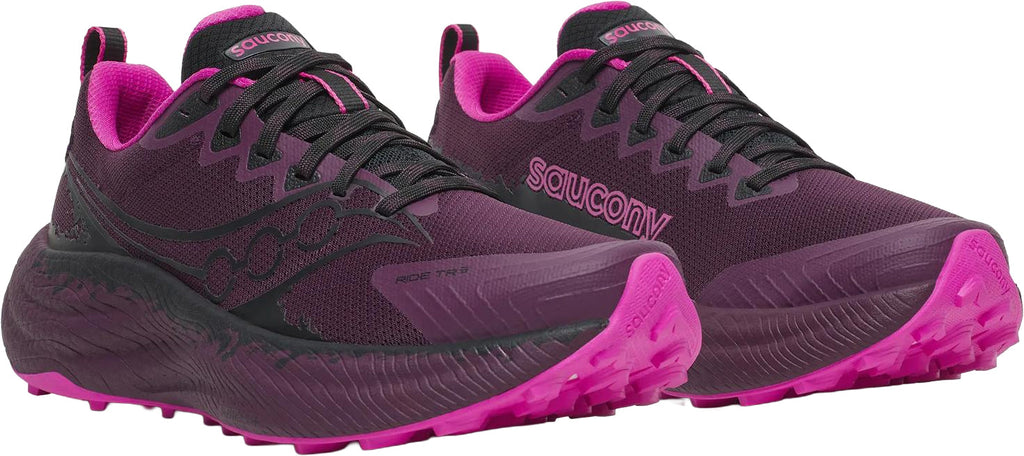 Saucony Women's Ride TR3 Trail Running Shoes - Purple
