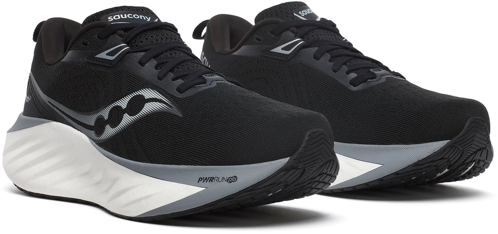 Saucony Men's Triumph 22 Running Shoes - Black