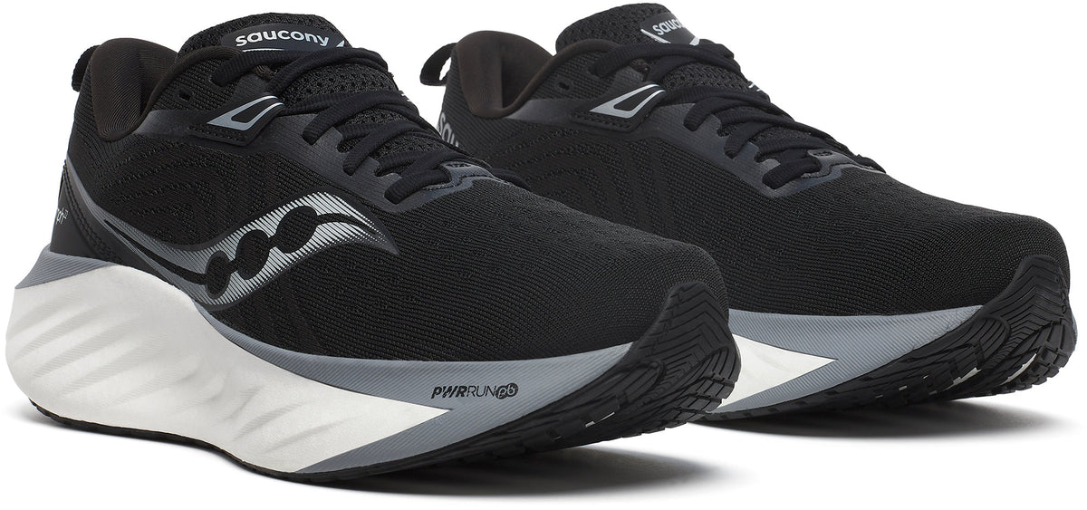 Saucony Men's Triumph 22 Running Shoes - Black