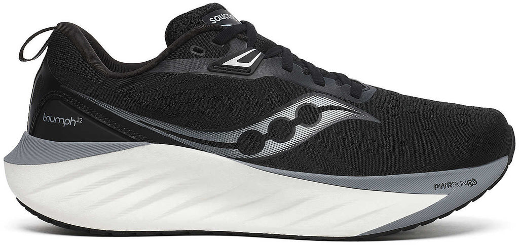 Saucony Men's Triumph 22 Running Shoes - Black