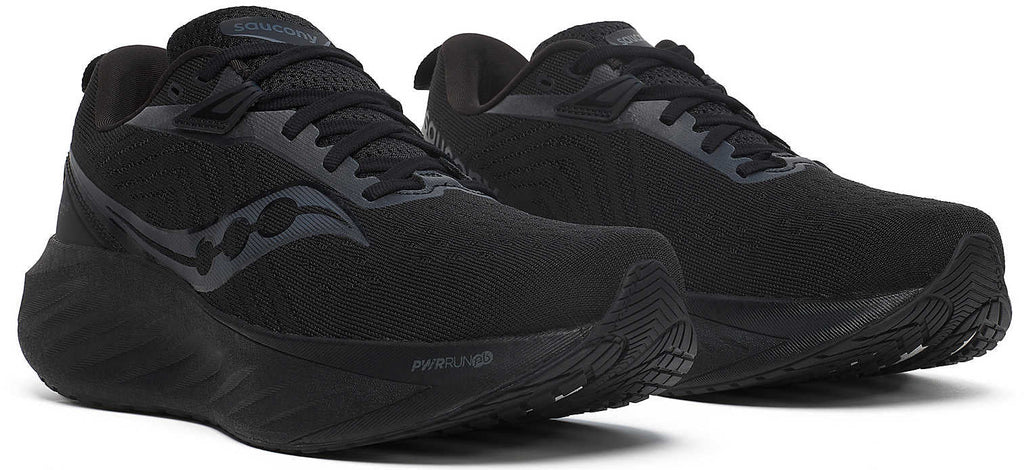 Saucony Men's Triumph 22 Running Shoes - Black