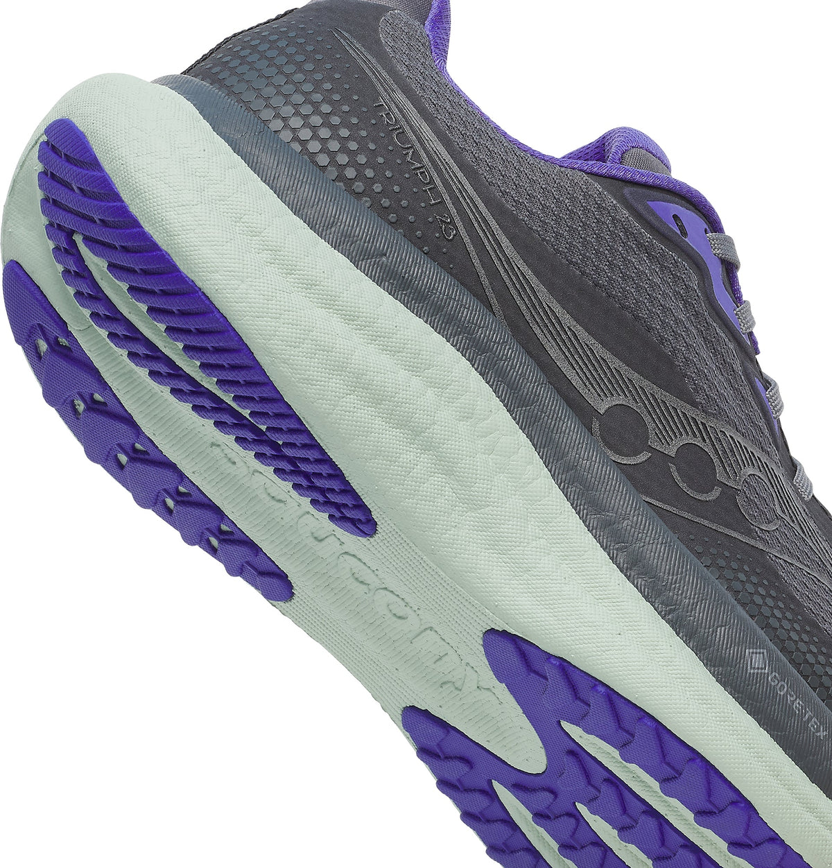 Saucony Women's Triumph 23 GORE-TEX Running Shoes - Grey