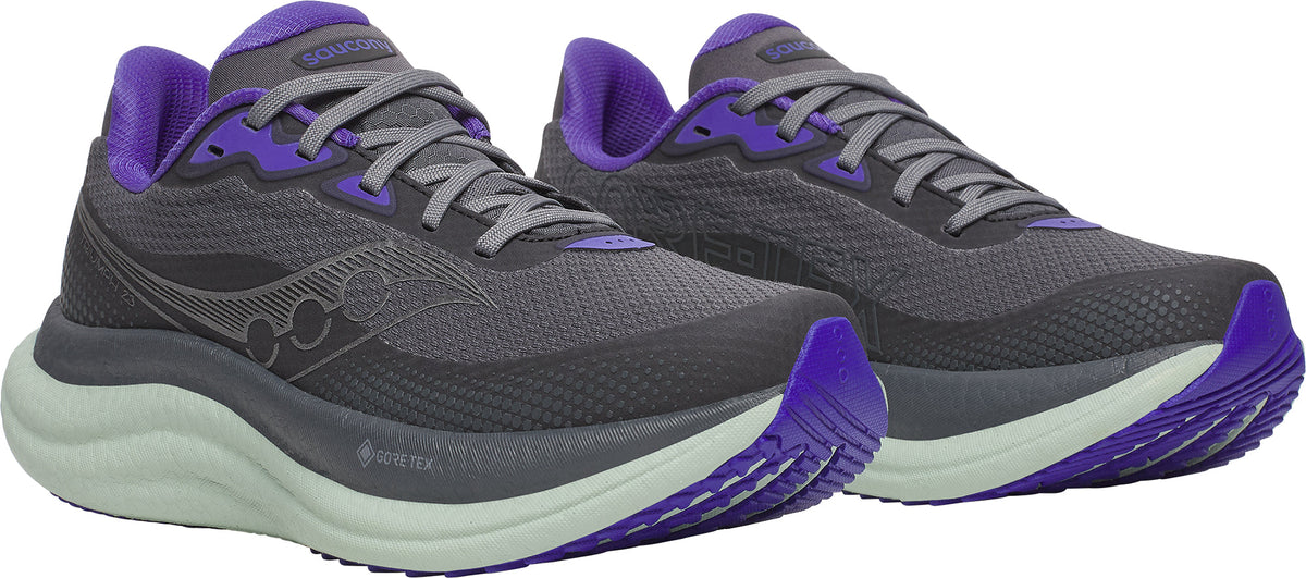 Saucony Women's Triumph 23 GORE-TEX Running Shoes - Grey