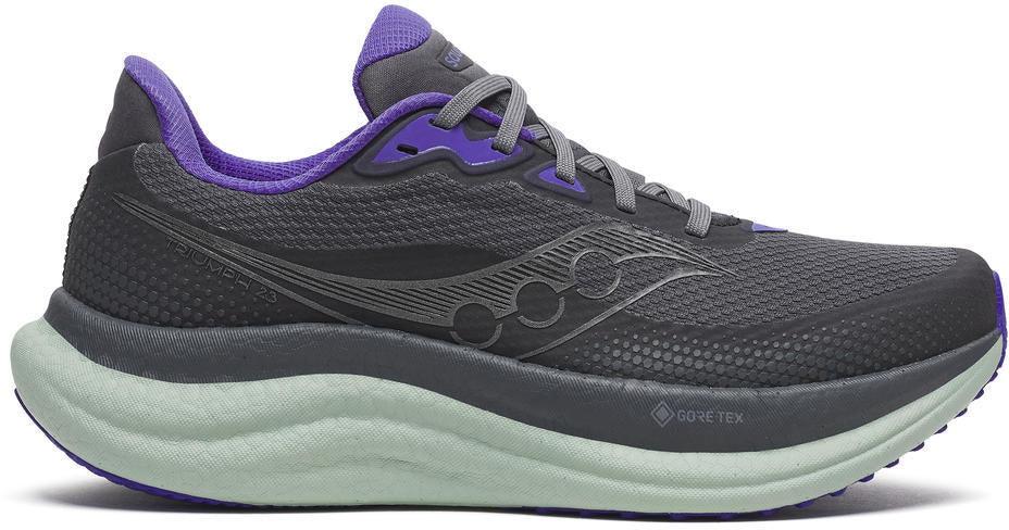 Saucony Women's Triumph 23 GORE-TEX Running Shoes - Grey