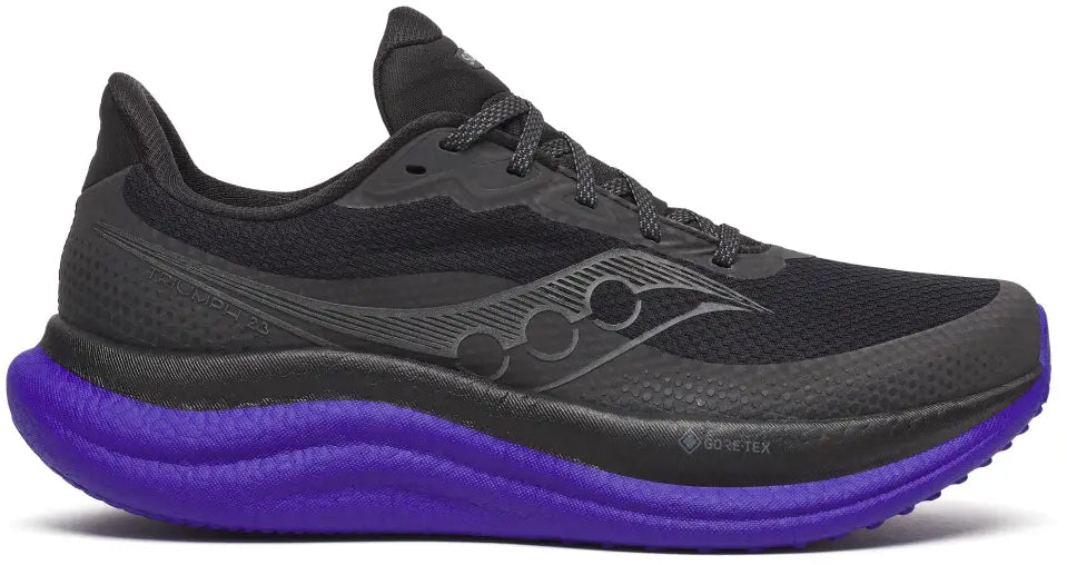 Saucony Men's Triumph 23 GORE-TEX Running Shoes - Black