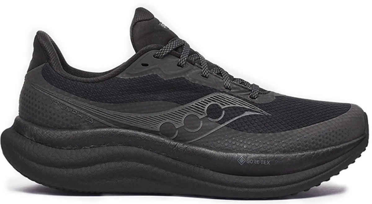 Saucony Men's Triumph 23 GORE-TEX Running Shoes - Black