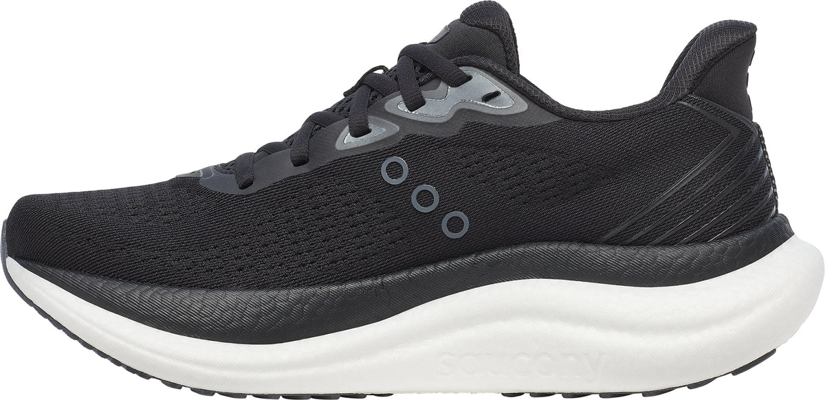 Saucony Women's Triumph 23 Wide Fit Running Shoes - Black
