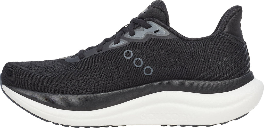 Saucony Men's Triumph 23 Wide Fit Running Shoes - Black