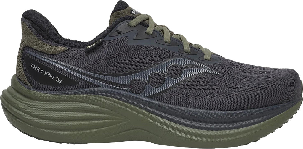 Saucony Men's Triumph 24 GORE-TEX Running Shoes - Black
