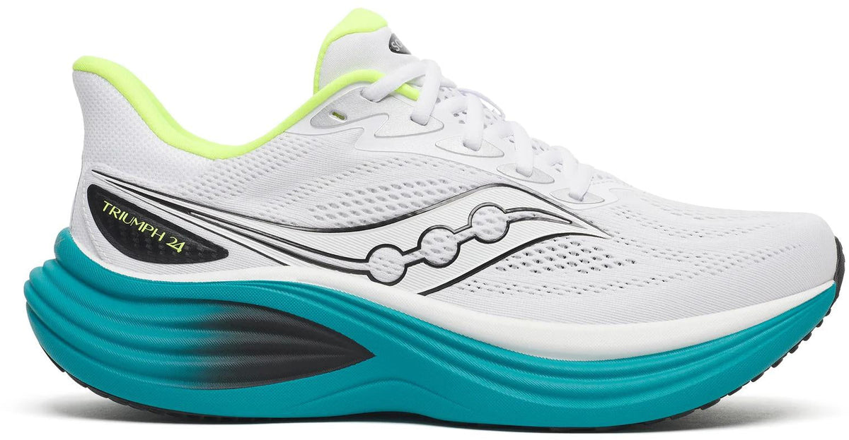Saucony Men's Triumph 24 Running Shoes - White