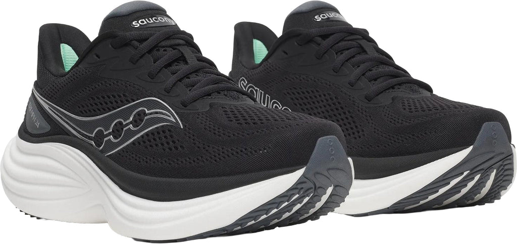 Saucony Men's Triumph 24 Wide Fit Running Shoes - Black
