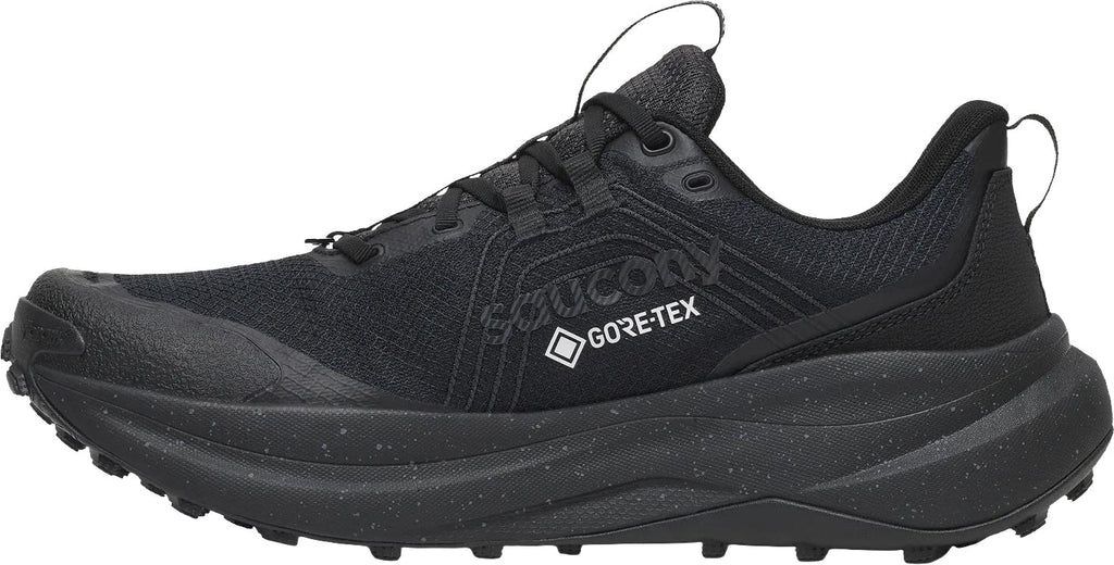 Saucony Men's Xodus Ultra 4 GORE-TEX Trail Running Shoes - Black