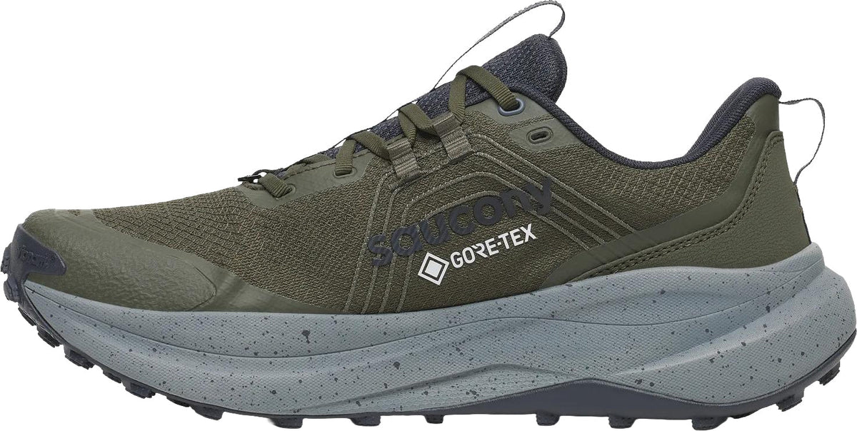Saucony Men's Xodus Ultra 4 GORE-TEX Trail Running Shoes - Green