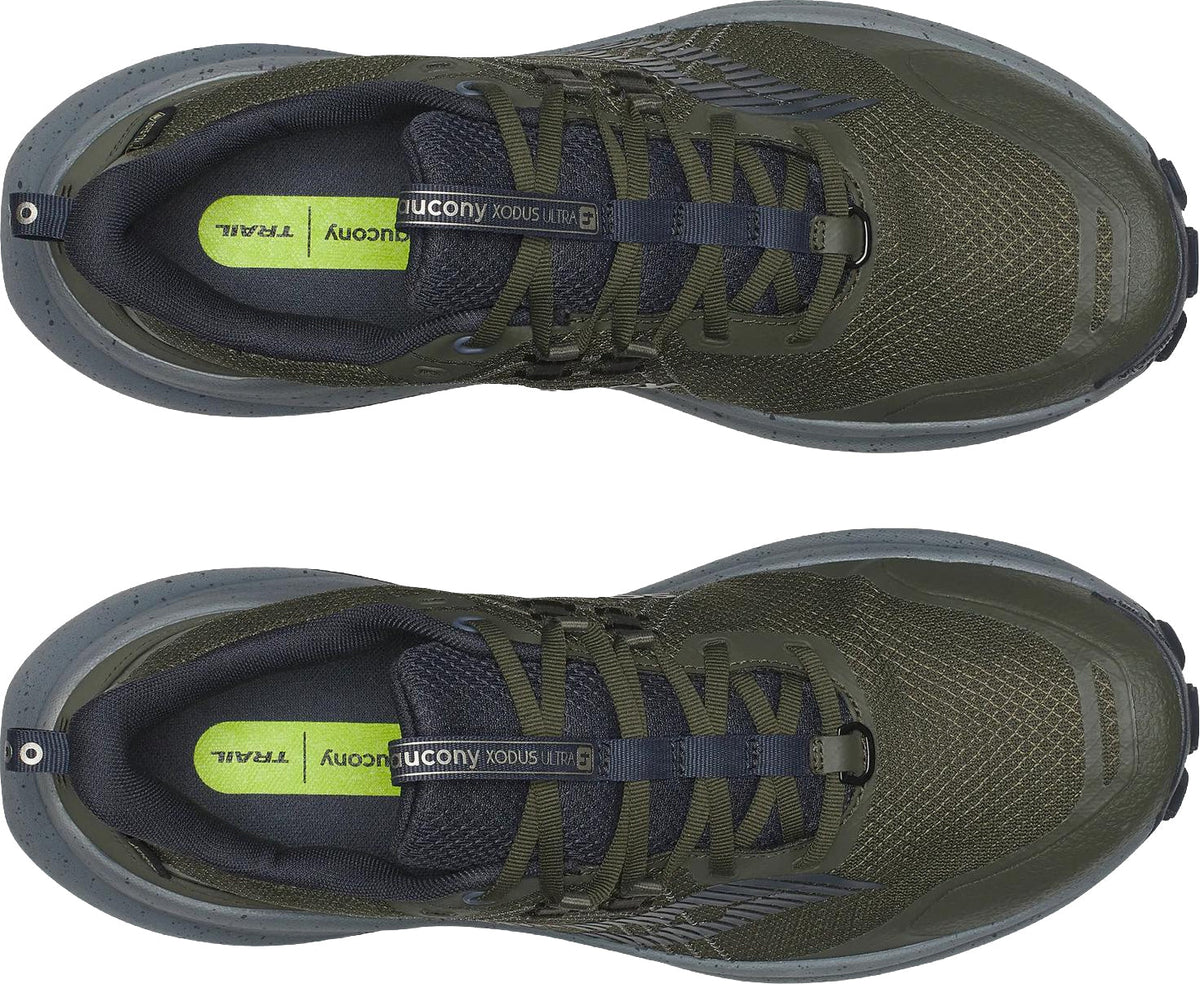 Saucony Men's Xodus Ultra 4 GORE-TEX Trail Running Shoes - Green