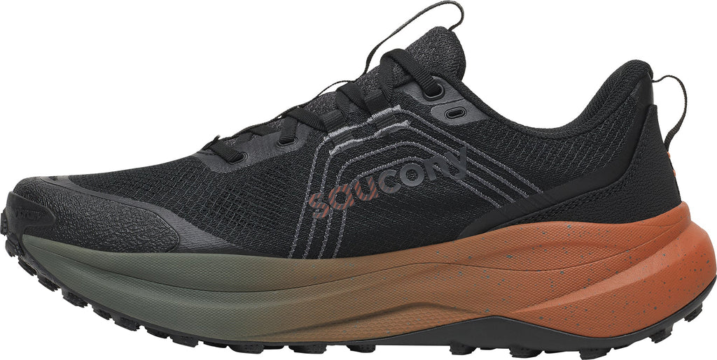 Saucony Men's Xodus Ultra 4 Trail Running Shoes - Black