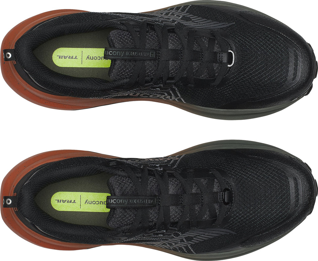 Saucony Men's Xodus Ultra 4 Trail Running Shoes - Black