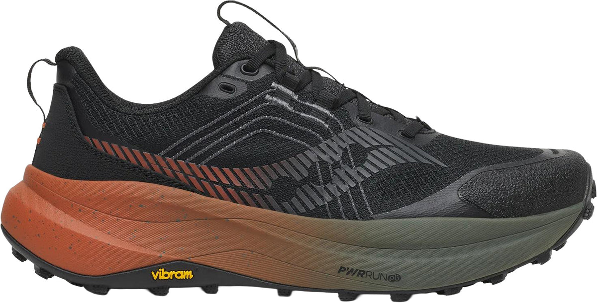 Saucony Men's Xodus Ultra 4 Trail Running Shoes - Black