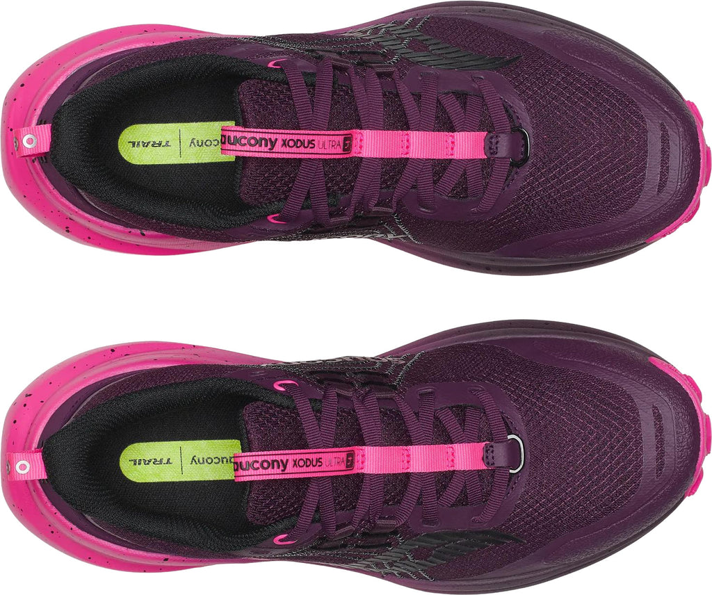 Saucony Women's Xodus Ultra 4 Trail Running Shoes - Pink