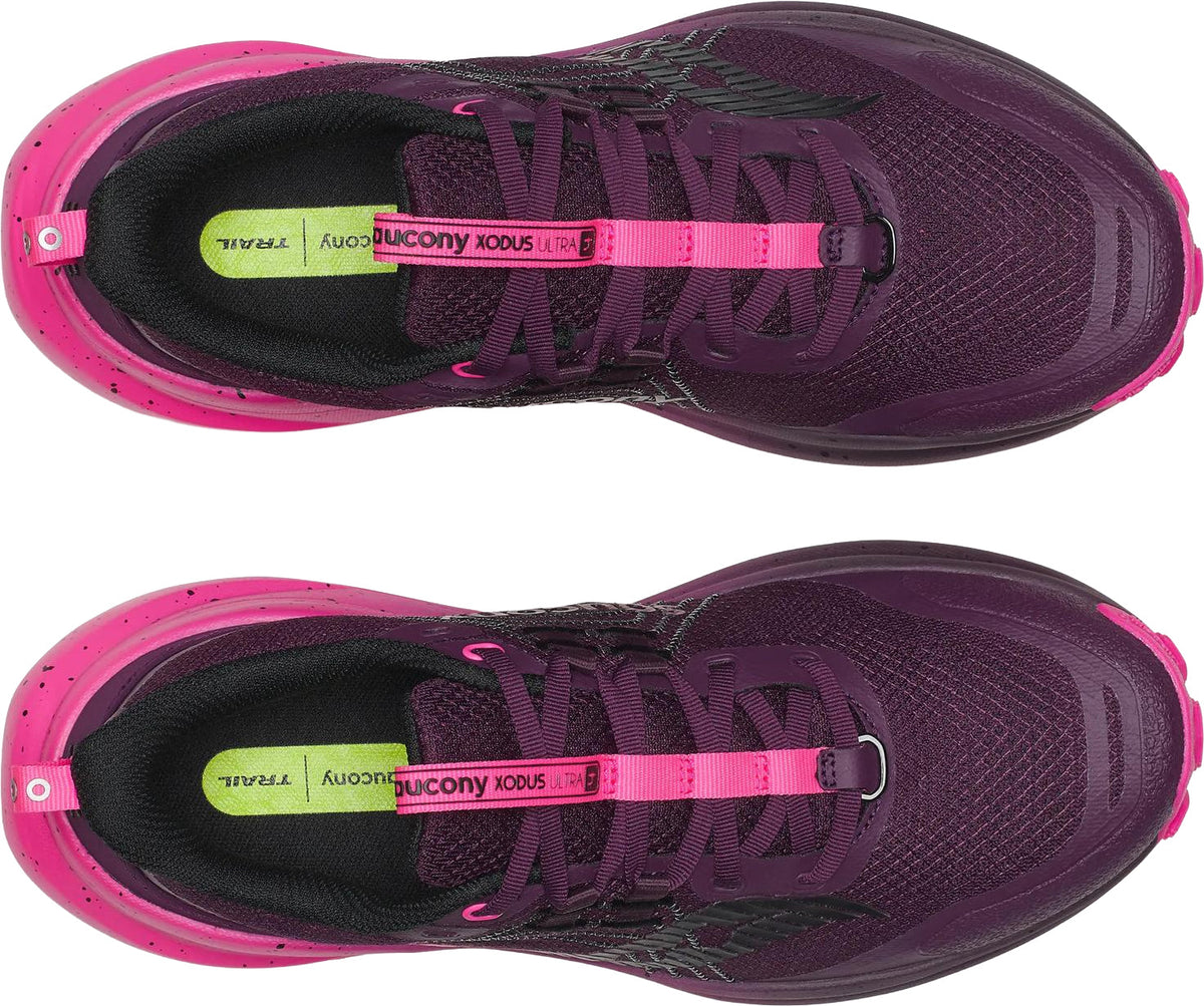 Saucony Women's Xodus Ultra 4 Trail Running Shoes - Pink