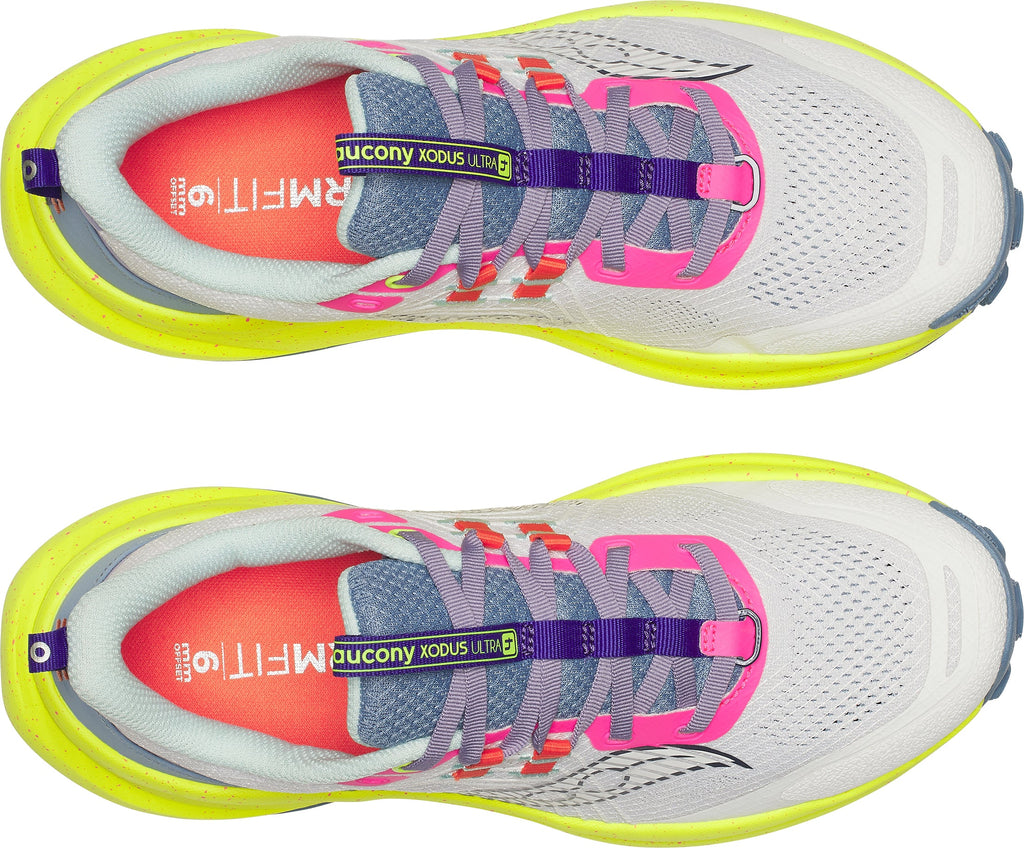 Saucony Women's Xodus Ultra 4 Trail Running Shoes - White