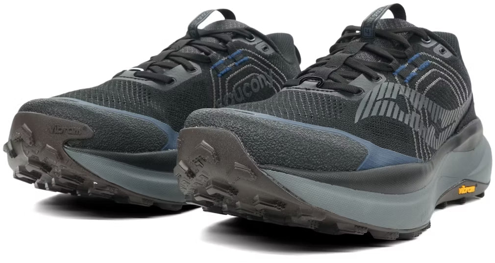 Saucony Men's Xodus Ultra 4 Trail Running Shoes - Black