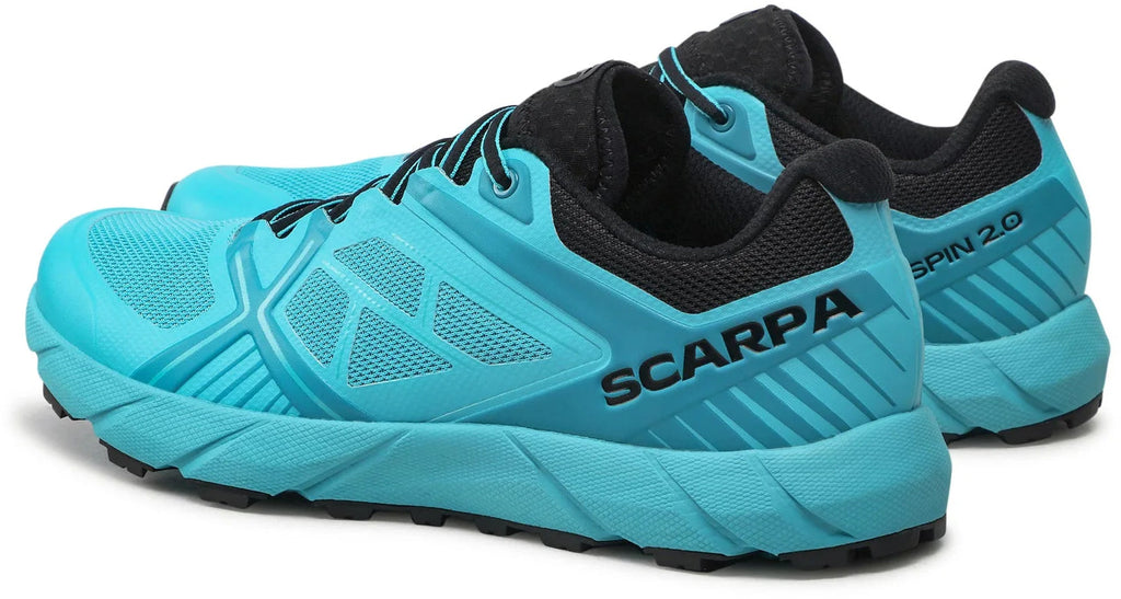 Scarpa Men's Spin 2.0 Trail Running Shoes - Blue