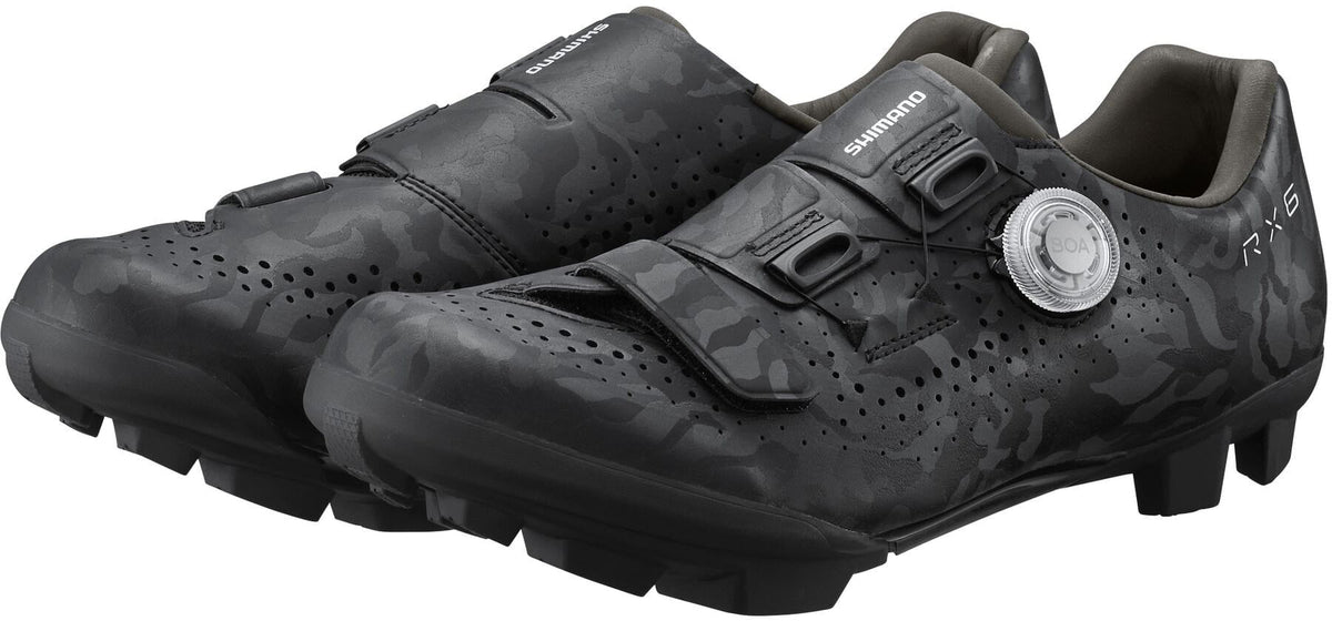 Shimano Men's RX600 Gravel Cycling Shoes - Black