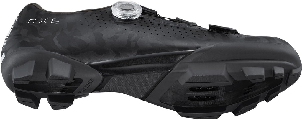 Shimano Men's RX600 Gravel Cycling Shoes - Black