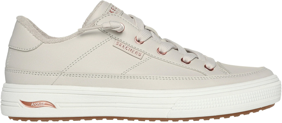 Skechers Women's Arch Fit Arcade On My Way Shoes - Cream