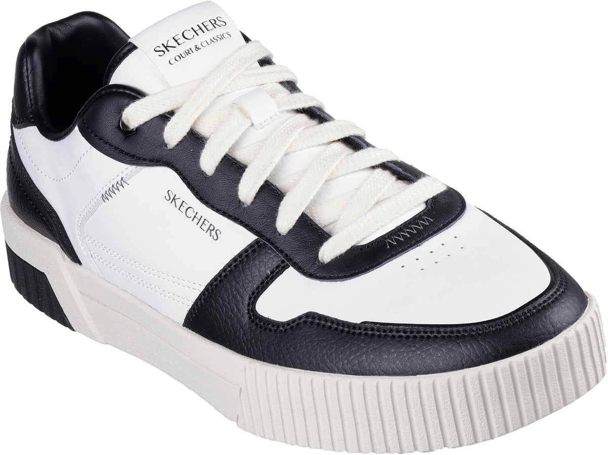 Skechers Men's Court Classic Jade Strane Shoes - White