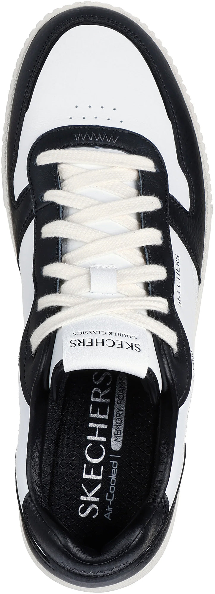 Skechers Men's Court Classic Jade Strane Shoes - White