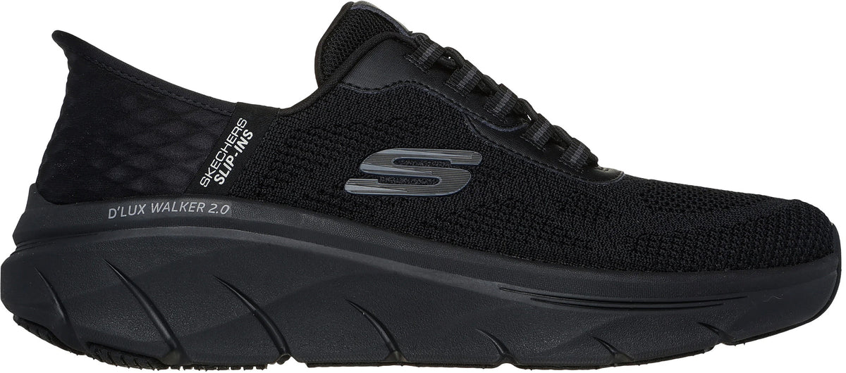 Skechers Men's D'Lux Walking 2.0 Rezinate Walking Shoes - Black