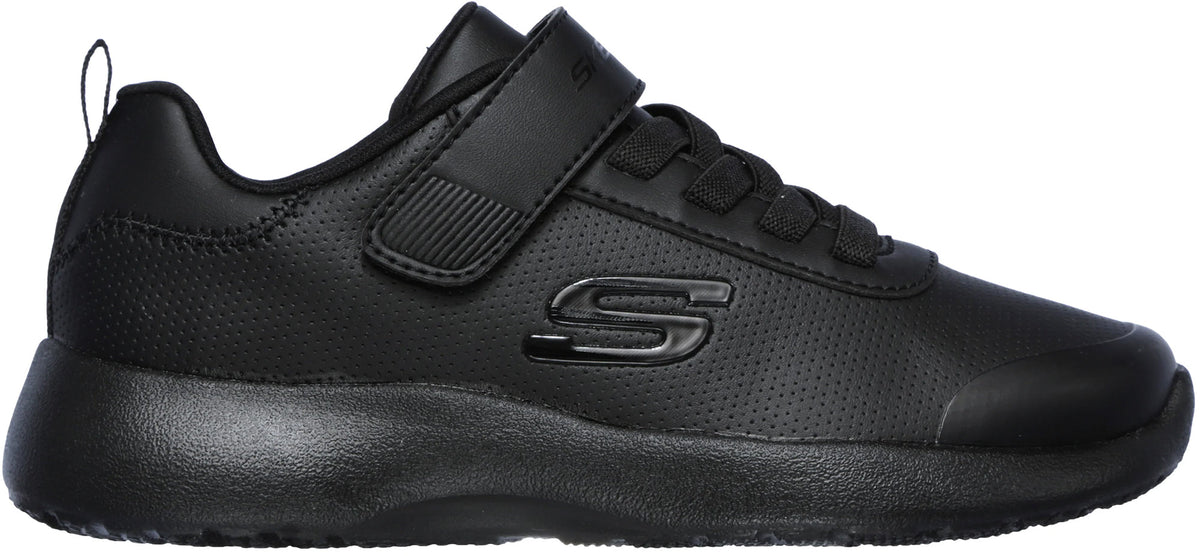 Skechers Junior Dynamight Day School Shoes - Black