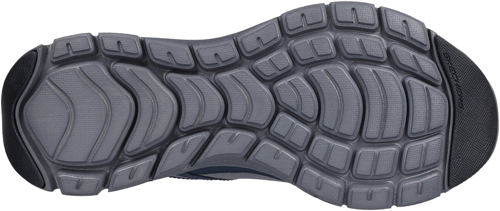 Skechers Men's Flex GURN Velcro Shoes - Blue