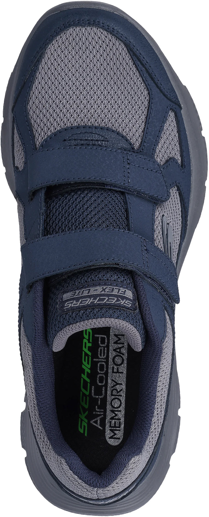 Skechers Men's Flex GURN Velcro Shoes - Blue