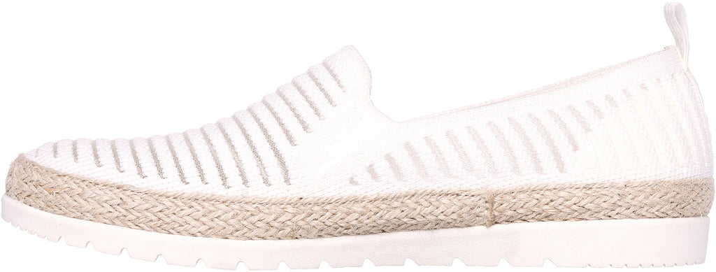 Skechers Women's BOBS Flexpadrille Sparkling Sky Shoes - White