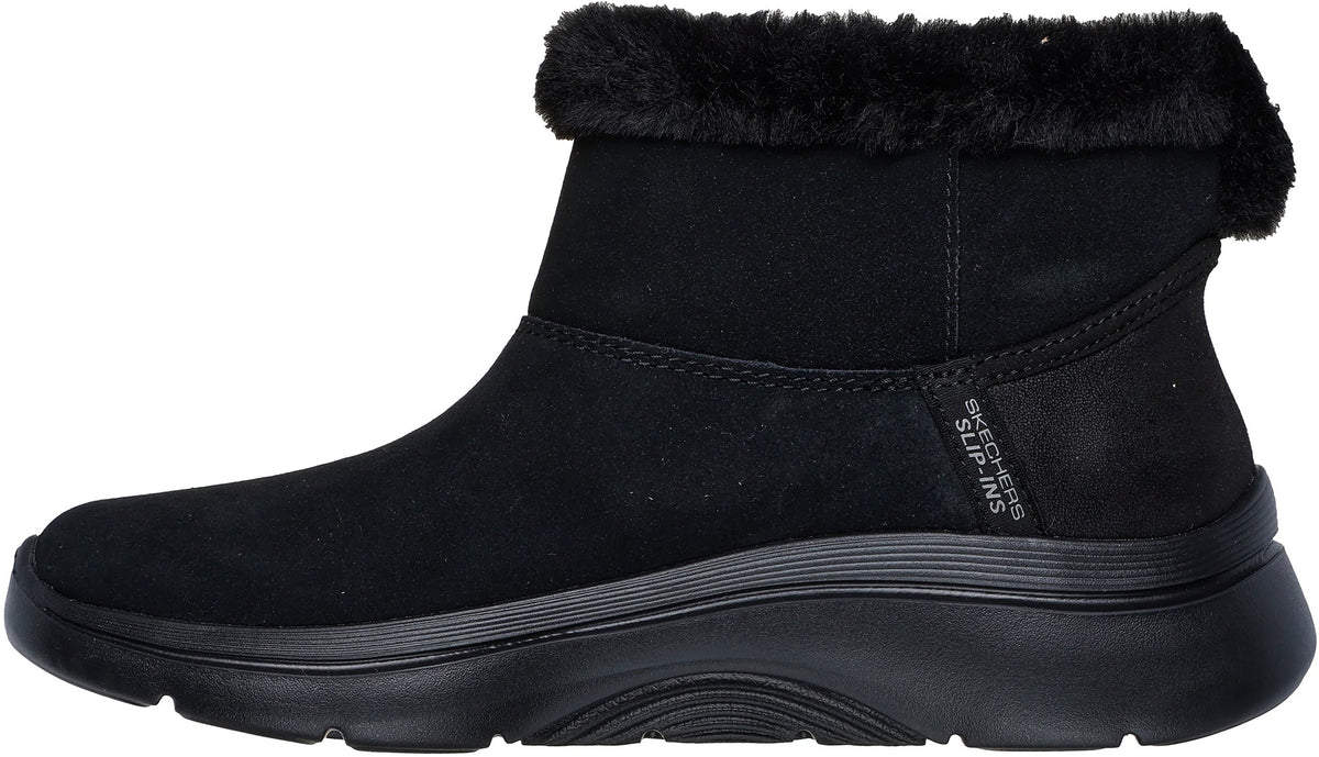 Skechers Women's GO WALK Cozy Stride Boots - Black