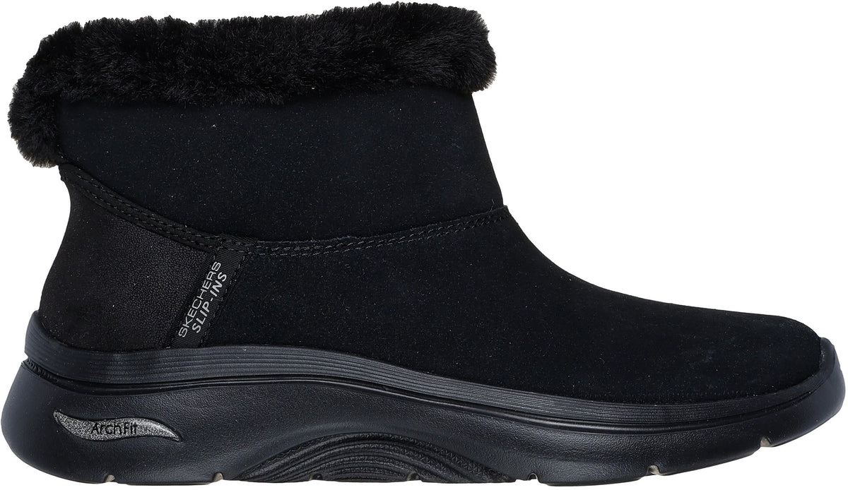 Skechers Women's GO WALK Cozy Stride Boots - Black