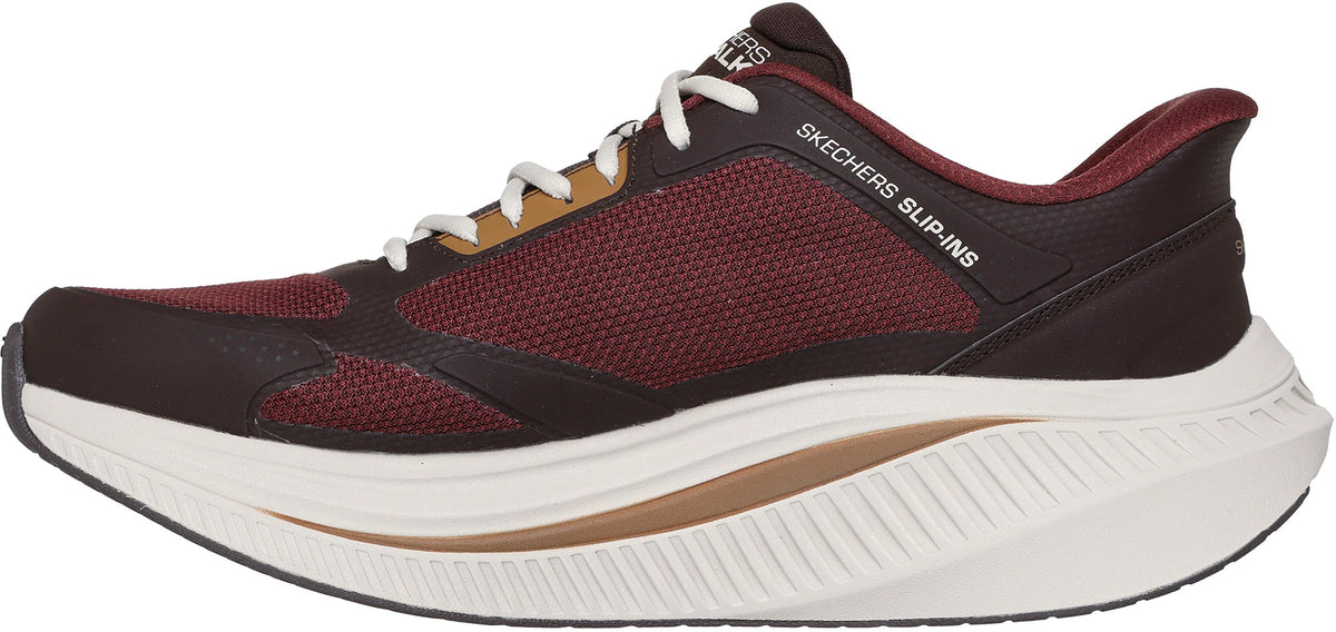 Skechers Men's GO WALK Max Cushioning Jaylen Walking Shoes - Red