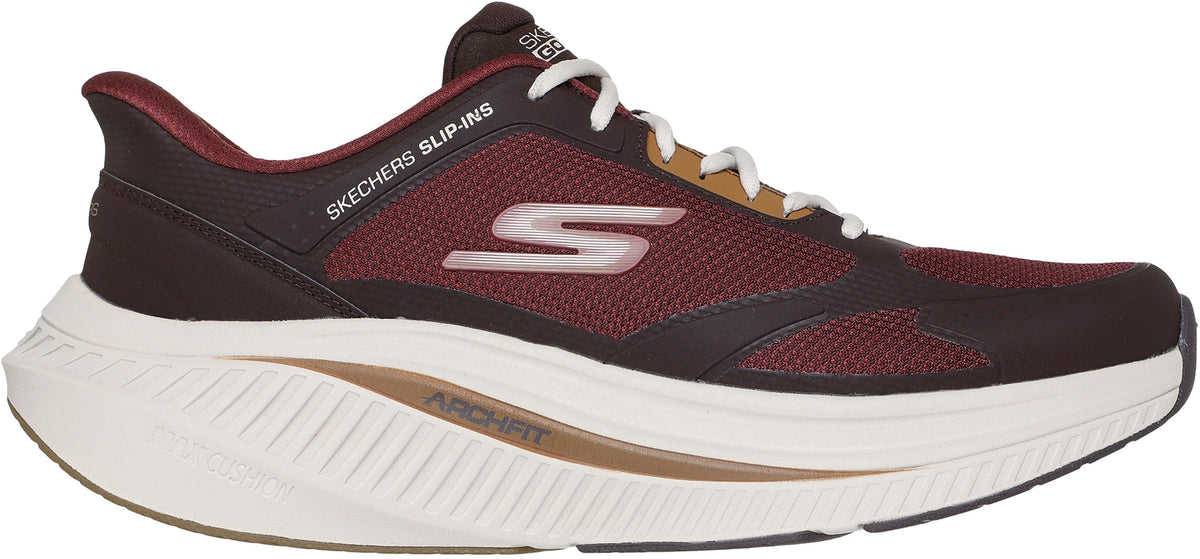 Skechers Men's GO WALK Max Cushioning Jaylen Walking Shoes - Red