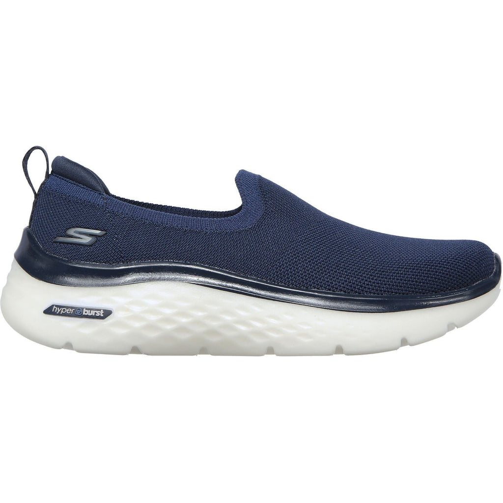 Skechers Women's GoWalk Hyper Burst Slip On Walking Shoes - Navy
