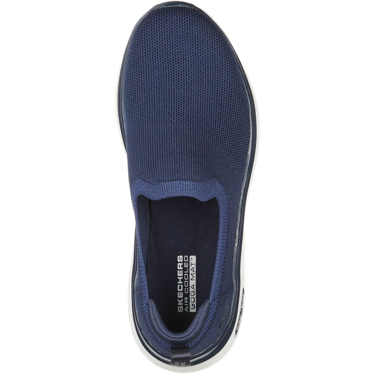 Skechers Women's GoWalk Hyper Burst Slip On Walking Shoes - Navy