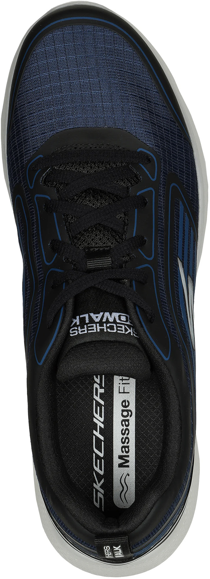 Skechers Men's GO Walk Massage Fit Hydro Walking Shoes - Blue